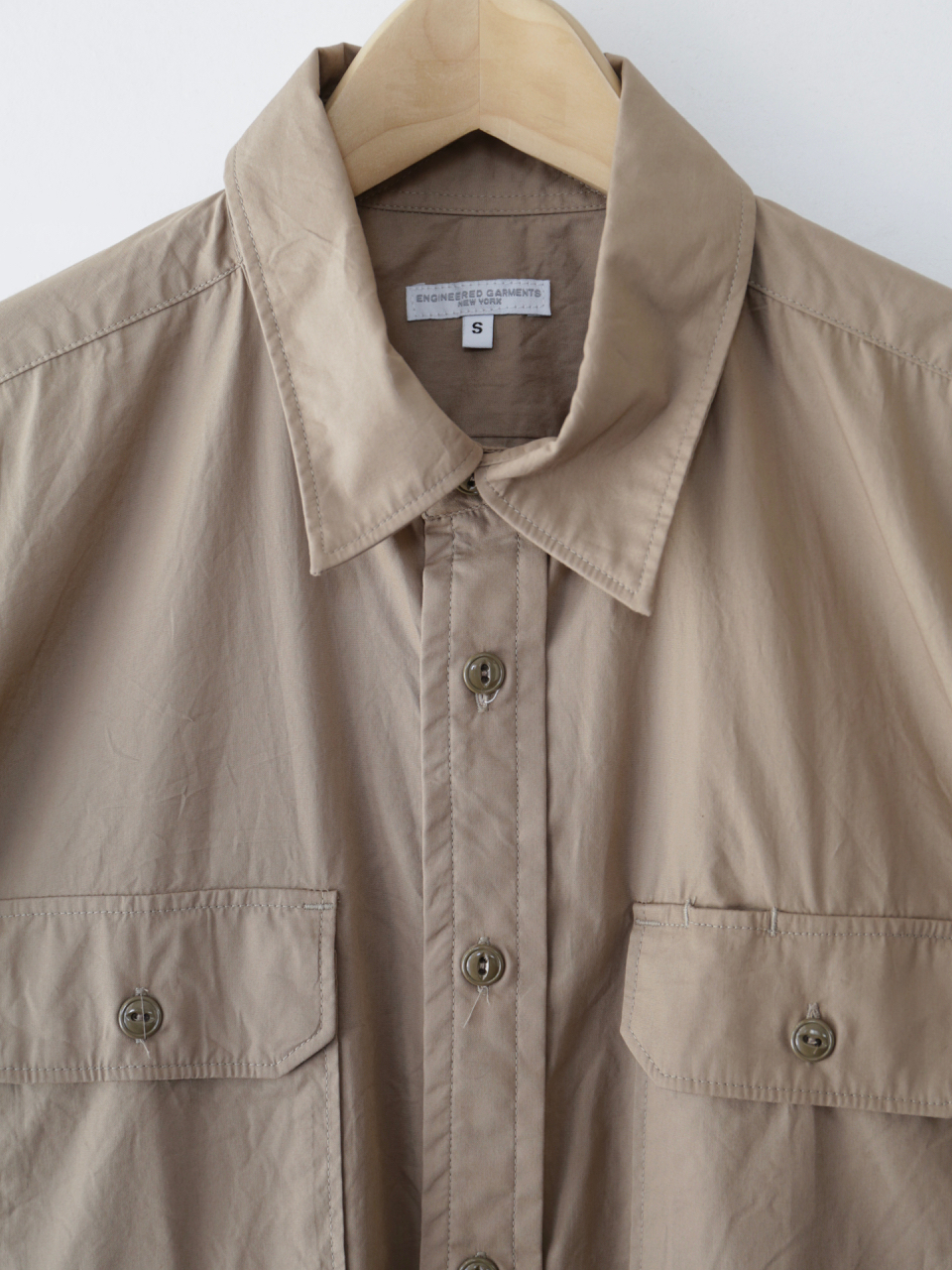 Engineered Garments S/S Bush Shirt - Pimacotton Broadcloth|セレクトショップエバリー