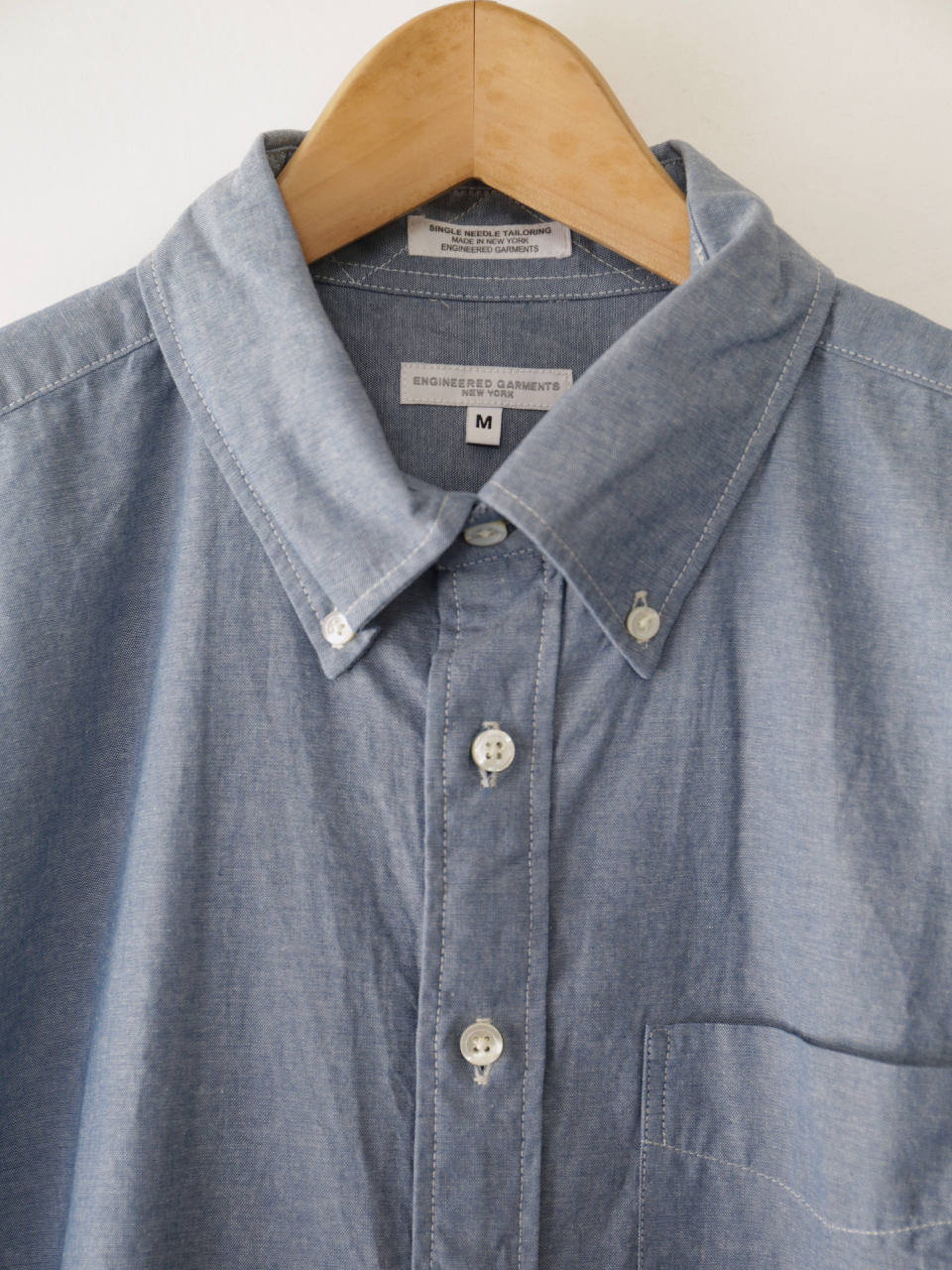 Engineered Garments 19 Century BD Shirt - Cotton Chambray|セレクトショップエバリー